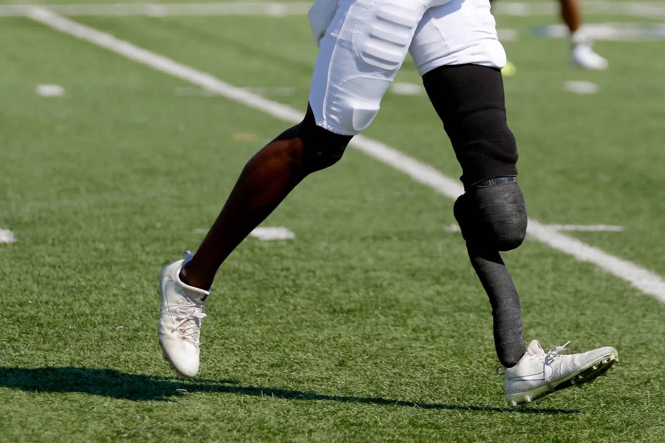 Amputee Football Player Back On The Field